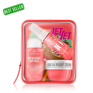 Bom Dia Bright™ Jet Set: Travel-Sized Skincare for Brighter, Smoother Skin (USA MADE)