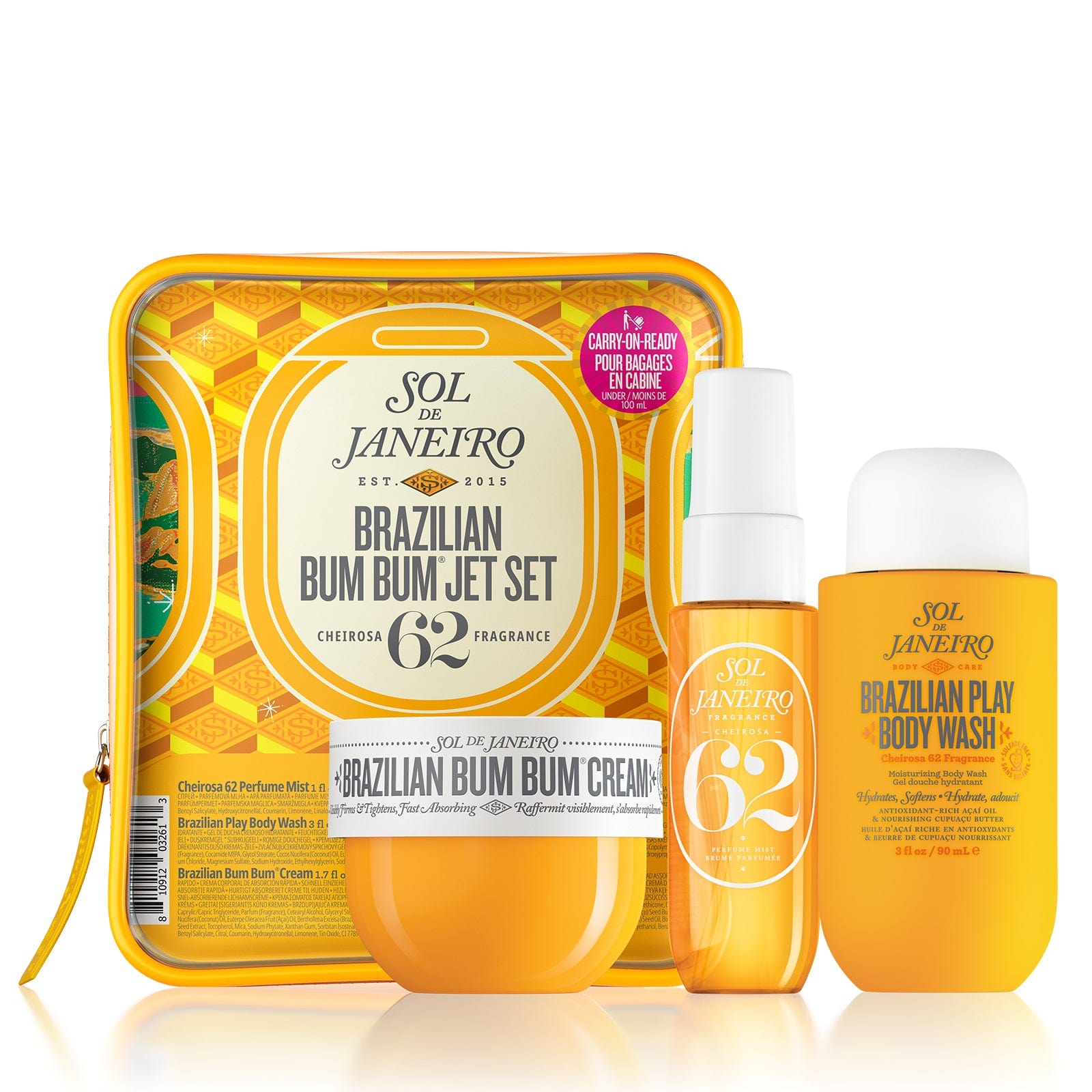 Sol de Janeiro Bum Bum Jet Set - Travel-Sized Brazilian Beauty Collection