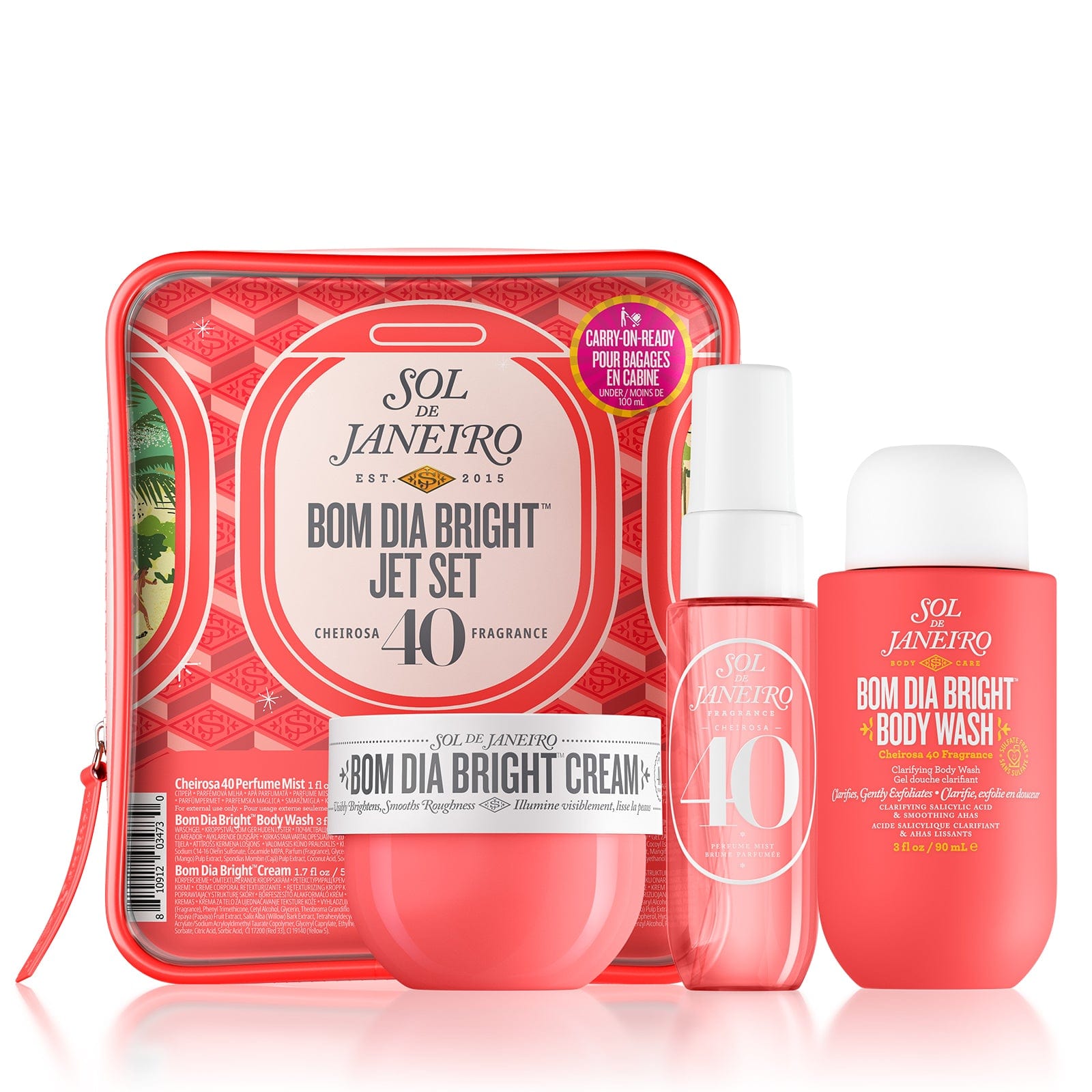 Bom Dia Bright™ Jet Set: Travel-Sized Skincare for Brighter, Smoother Skin