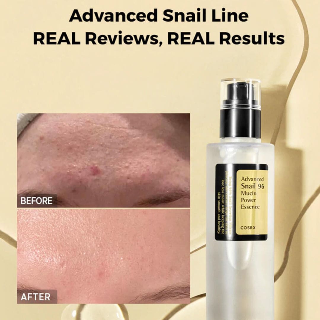 COSRX Advanced Snail 96 Mucin Power Essence Serum - Intense Hydration and Skin Repair