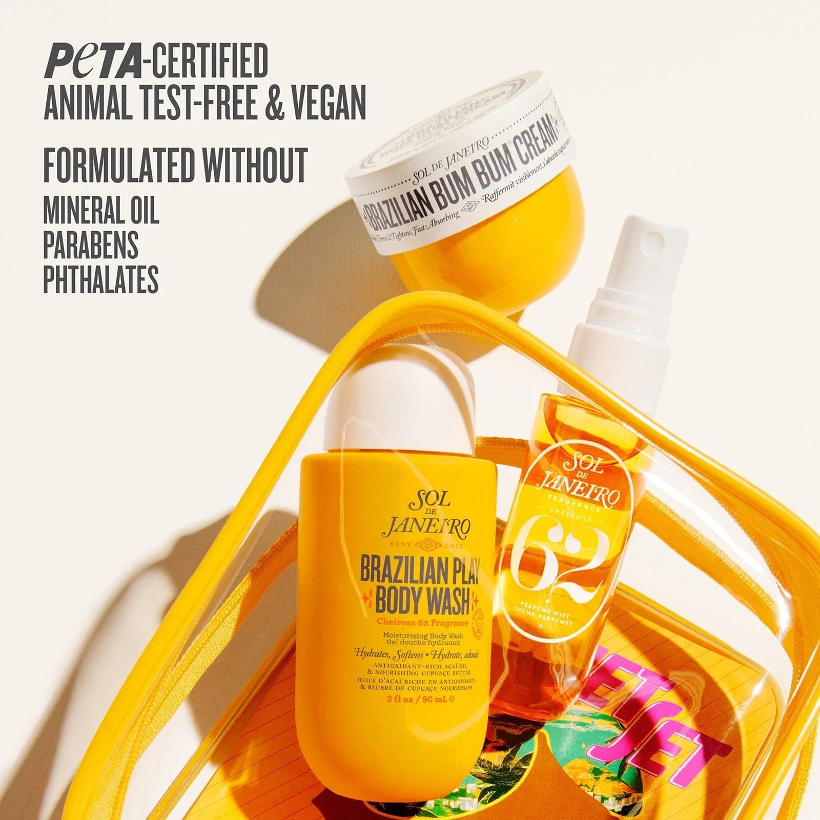 Sol de Janeiro Bum Bum Jet Set - Travel-Sized Brazilian Beauty Collection