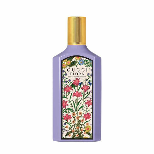 Gucci Flora Gorgeous Magnolia Eau de Parfum for Women - Vibrant, Sensual Floral with Fruity Twist