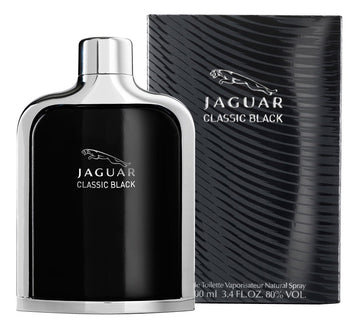 Jaguar Classic Black Eau de Toilette Spray for Men - A Timeless and Sophisticated Fragrance