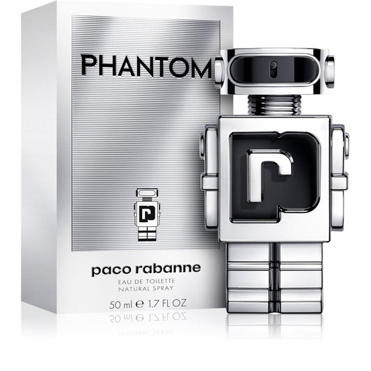 Paco Rabanne Phantom Eau de Toilette Spray for Men - Captivating & Futuristic Fragrance