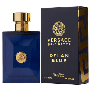 Versace Dylan Blue Eau de Toilette for Men - A Captivating and Aromatic Fragrance