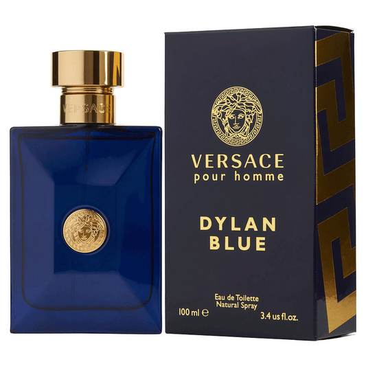 Versace Dylan Blue Eau de Toilette for Men - A Captivating and Aromatic Fragrance